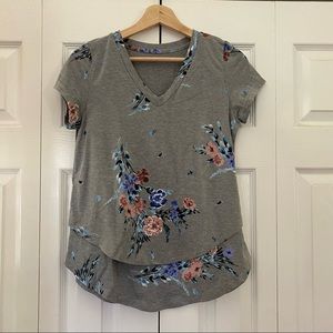 Latched Mama boyfriend nursing t-shirt XS